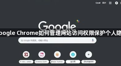 Google Chrome如何管理网站访问权限保护个人隐私1