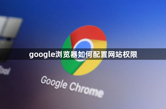google浏览器如何配置网站权限1