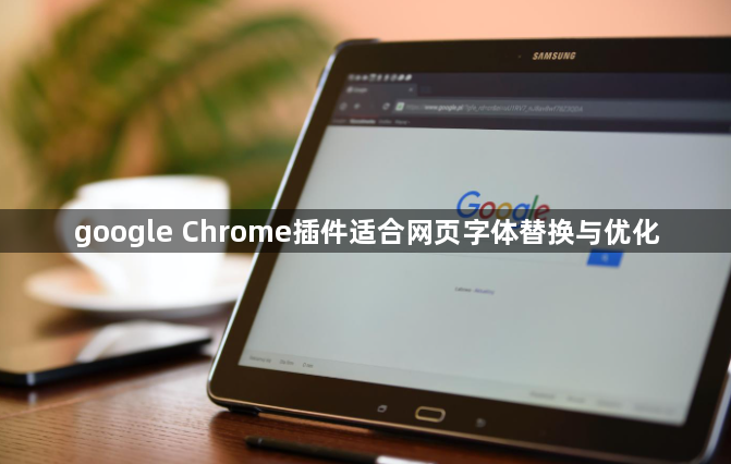 google Chrome插件适合网页字体替换与优化1