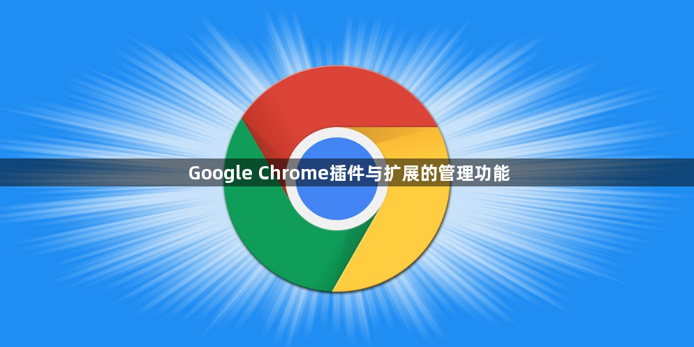 Google Chrome插件与扩展的管理功能1