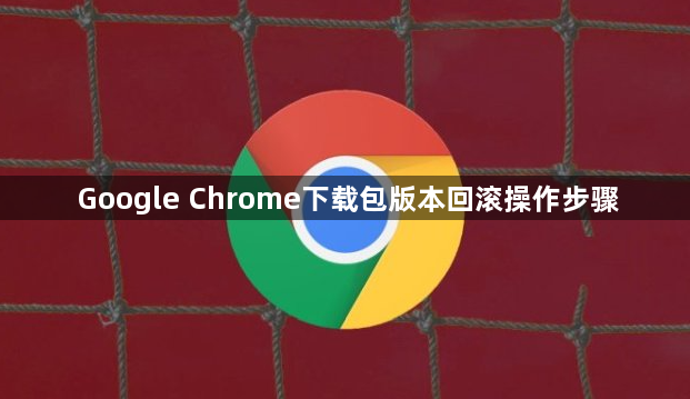 Google Chrome下载包版本回滚操作步骤1