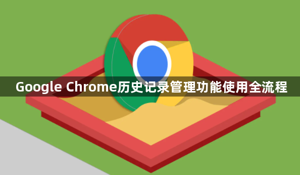 Google Chrome历史记录管理功能使用全流程1