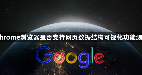 Chrome浏览器是否支持网页数据结构可视化功能测试1