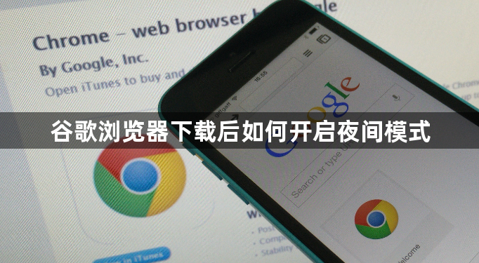 谷歌浏览器下载后如何开启夜间模式1