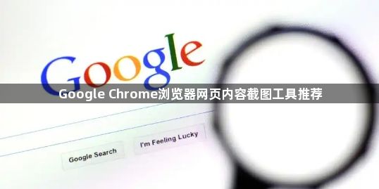 Google Chrome浏览器网页内容截图工具推荐1