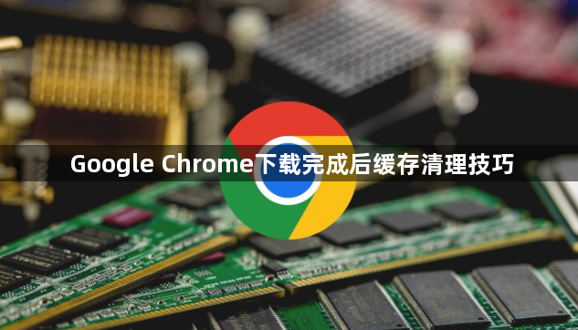 Google Chrome下载完成后缓存清理技巧1