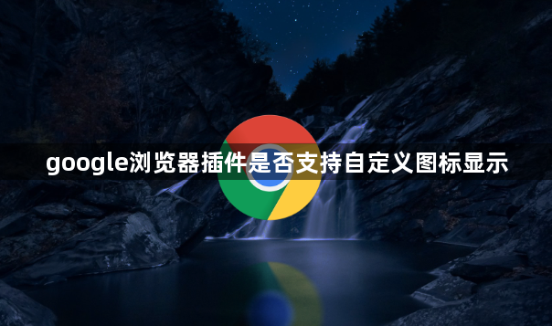 google浏览器插件是否支持自定义图标显示1