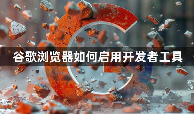 谷歌浏览器如何启用开发者工具1