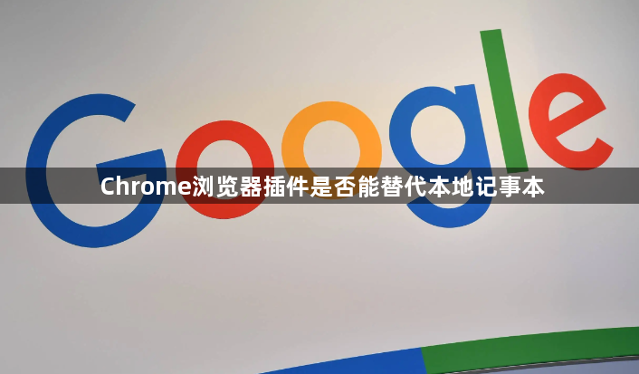 Chrome浏览器插件是否能替代本地记事本1