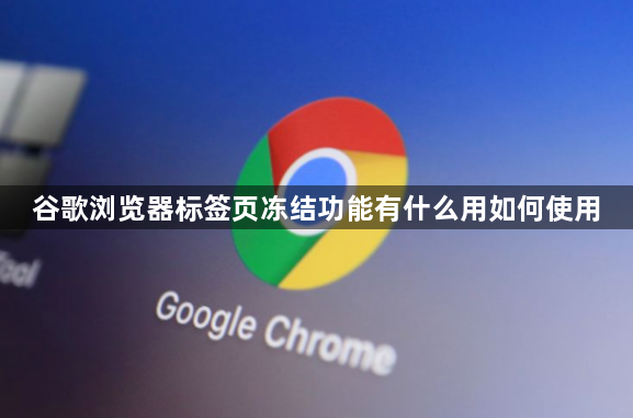 谷歌浏览器标签页冻结功能有什么用如何使用1