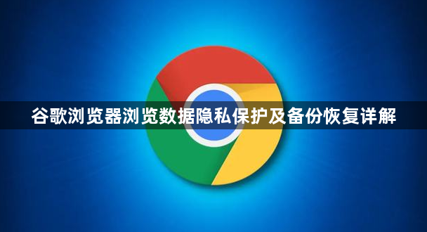 谷歌浏览器浏览数据隐私保护及备份恢复详解1