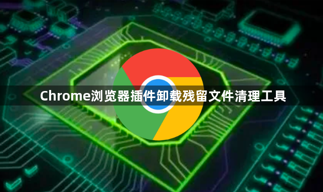 Chrome浏览器插件卸载残留文件清理工具1