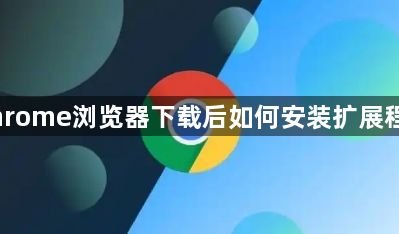 Chrome浏览器下载后如何安装扩展程序1