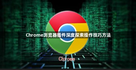 Chrome浏览器插件深度探索操作技巧方法1