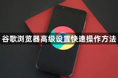 谷歌浏览器高级设置快速操作方法1