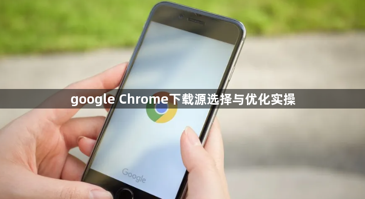 google Chrome下载源选择与优化实操1