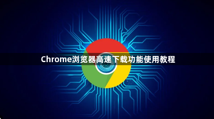 Chrome浏览器高速下载功能使用教程1