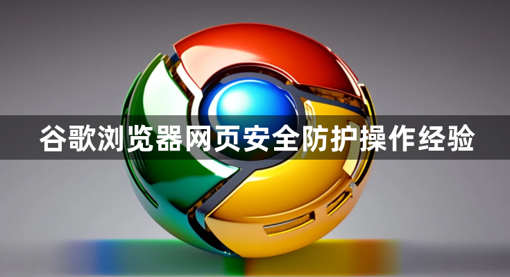 谷歌浏览器网页安全防护操作经验1