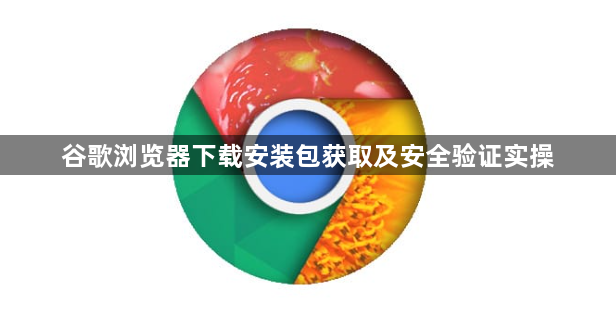 谷歌浏览器下载安装包获取及安全验证实操1