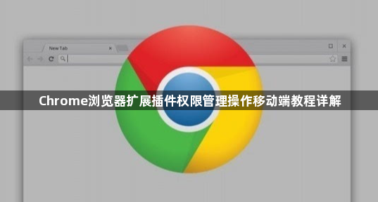 Chrome浏览器扩展插件权限管理操作移动端教程详解1
