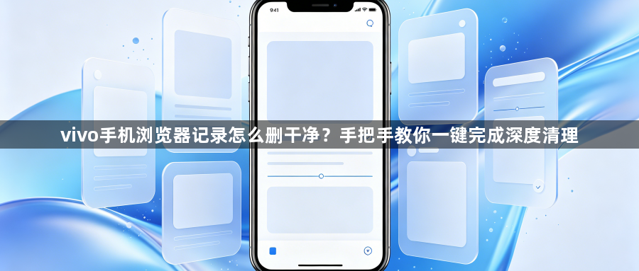 vivo手机浏览器记录怎么删干净？手把手教你一键完成深度清理1