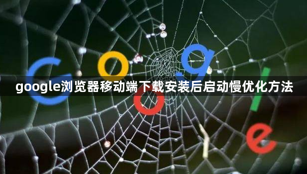 google浏览器移动端下载安装后启动慢优化方法1