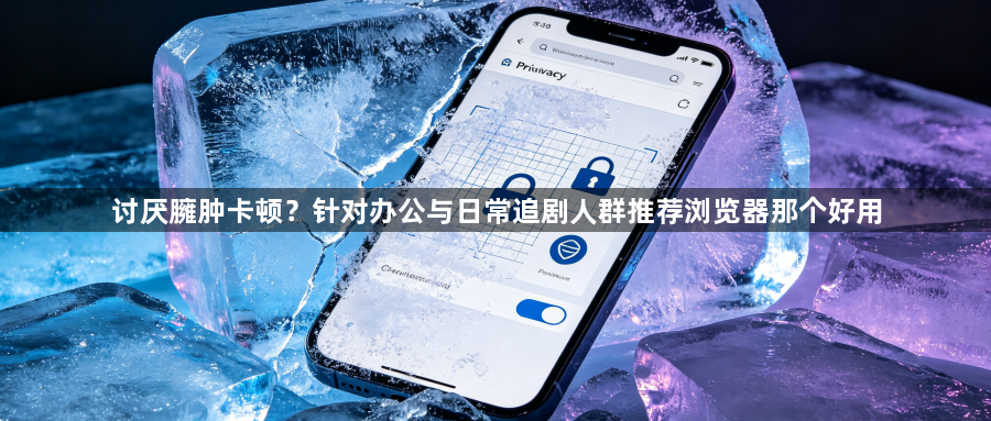 讨厌臃肿卡顿？针对办公与日常追剧人群推荐浏览器那个好用1