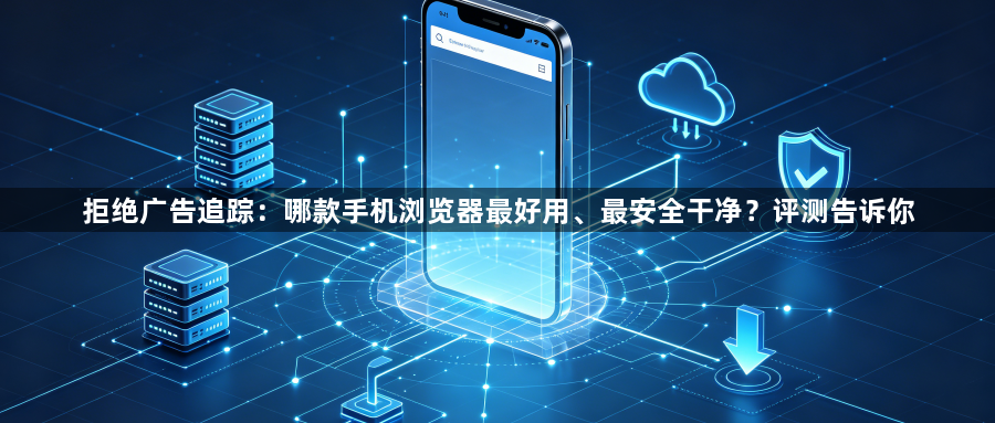 拒绝广告追踪:哪款手机浏览器最好用、最安全干净?评测告诉你1