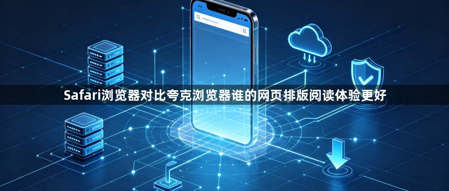 Safari浏览器对比夸克浏览器谁的网页排版阅读体验更好1