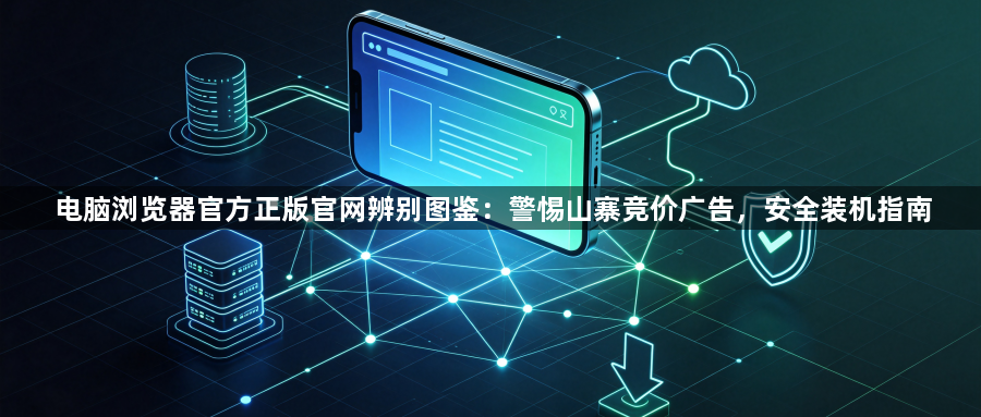 电脑浏览器官方正版官网辨别图鉴：警惕山寨竞价广告，安全装机指南1