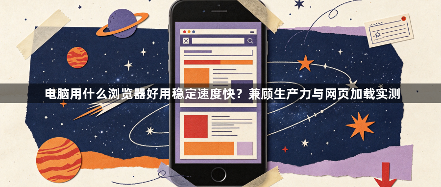 电脑用什么浏览器好用稳定速度快？兼顾生产力与网页加载实测1